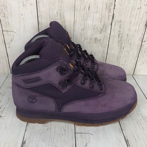 Timberland Waterproof Purple Hiking Boots